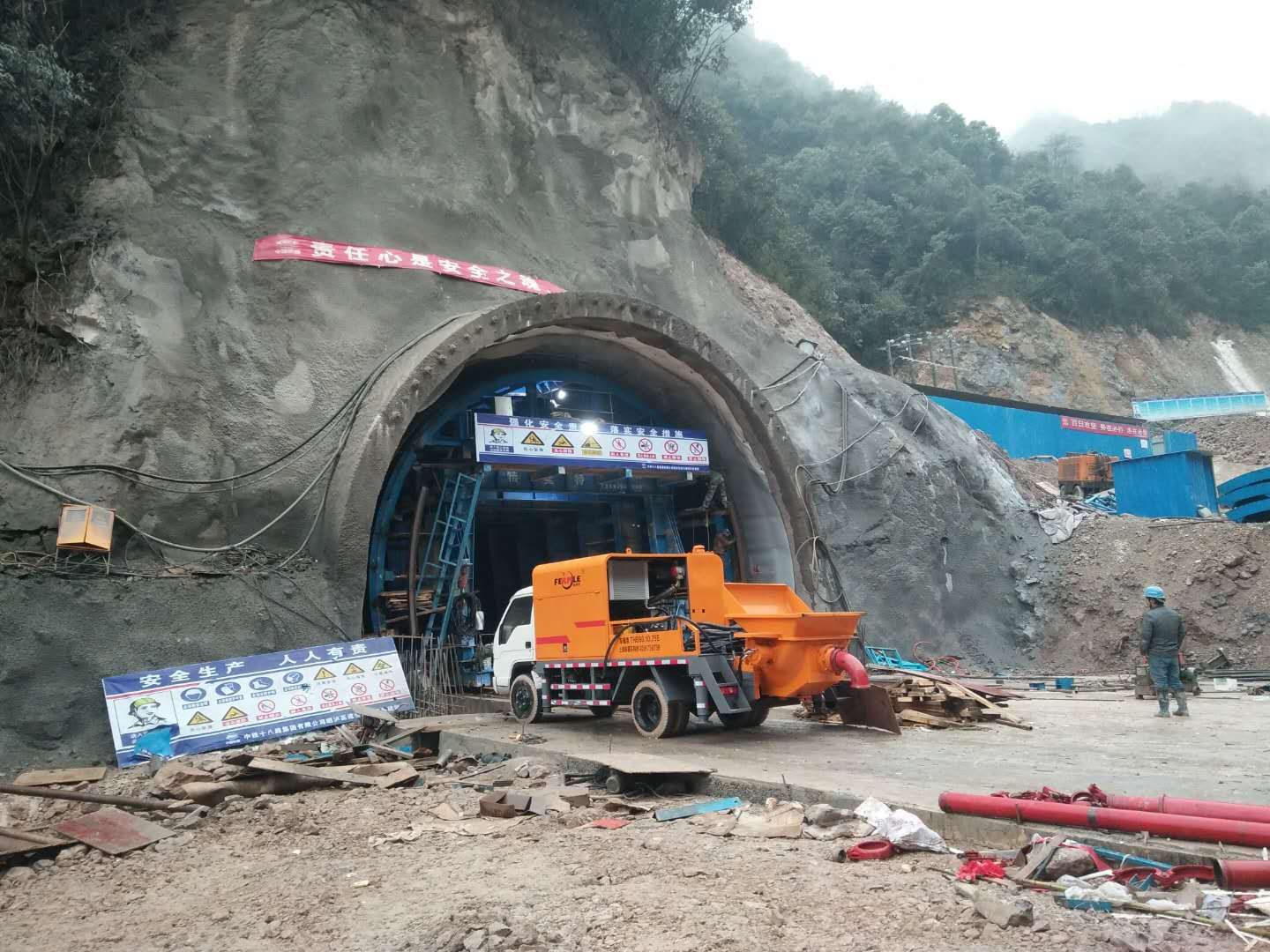 混凝土拖泵